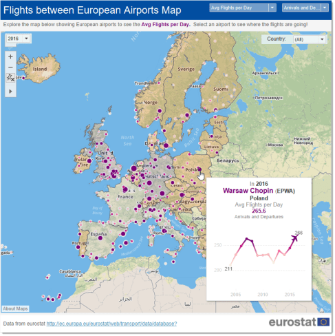 EuropeAirportCook1 Map
